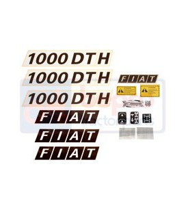AUTOCOLLANT FIAT SOMECA 1000 