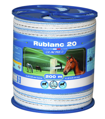 RUBAN RUBLANC 20 LACME