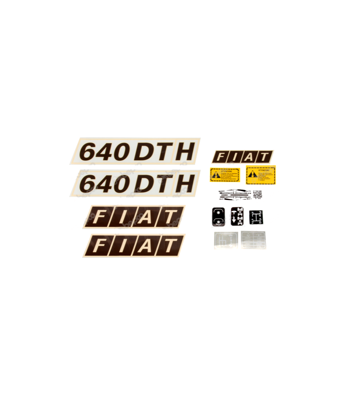 Kit stickers pour tracteur SOMECA 640 DT 