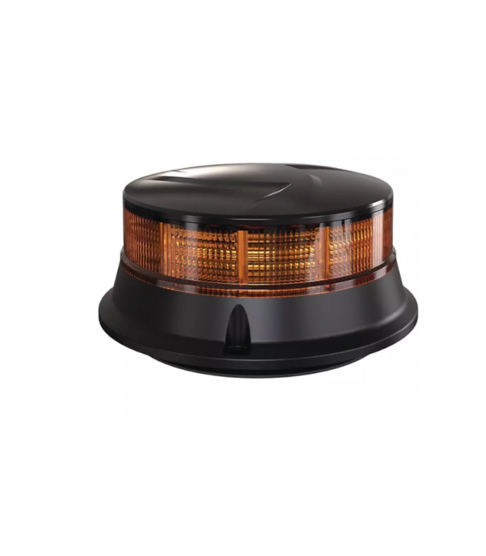 GYROPHARE 24 LED ROTATIF MAGNETIQUE 12/24 V ( R65 / R10 )